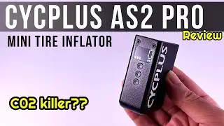 Cycplus AS2 Pro Mini Tire Inflator Review