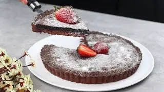 A Mind Blowing, Delicious, and Easy Chocolate Tart Recipe!