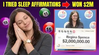 200 LOTTERY Winning SLEEP Affirmations (JACKPOT Manifestation Frequency)