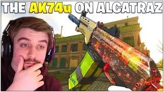 The AK74u On Alcatraz - This SMG Has NO RECOIL! *Best AK74u Setup* (Rebirth Island - Warzone)