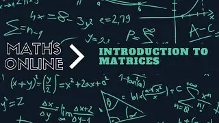 Introduction to matrices| matrix addition/subtraction| Definitions| Examples| A Level Further Maths