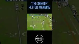 Peyton Manning&rsquo;s arm was pure accuracy. #Shorts