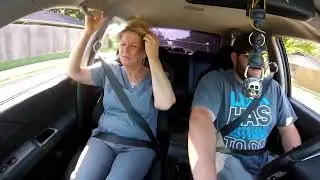 Mother Gets Scared When Son Floors His Racecar-1345462