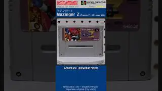 SUPER FAMICOM & SNES Restoration Vol.333 (Mazinger Z [Tranzor Z - U.S. anime title])