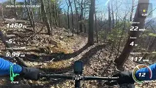 Buzzard&rsquo;s Roost Trail in the cold!