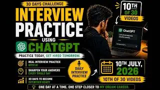 MERN Stack Mock Interview Practice | Day 10/30 | Real Interview Questions | 10 July 2026