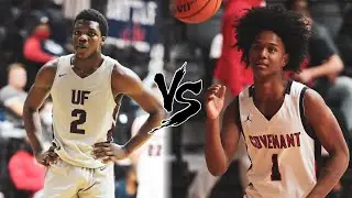 HSH 🎥🏀| United Faith Christian vs Charlotte Convnant | Battle at the Rock | GAME WINNER?!