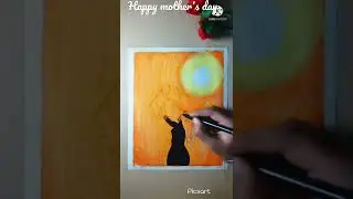 Mother's day drawing #drawing #smart sketching #tutorial ##oilpastal #trending #viral