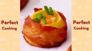 Delicious Baked Potato Roll Bacon #shorts #yumupfood