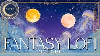 Fantasy Celtic LoFi for Sleep | Twilight, the Deepest Indigo | Series Lemuria L-01