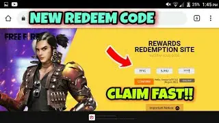 Free Fire New Redeem Code| FFIC Tournament 2020 Redeem Code| Free Fire 18 October New Redeem Code