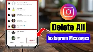 Delete All Instagram Message At Once