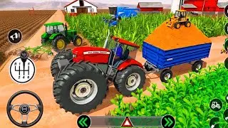 Real Tractor Farming Simulator 3D - Modern Tractor Driving - New Tractor Games - Android Gameplay 