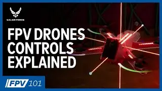 Объяснение управления дроном FPV &mdash; газ, тангаж, крен, рыскание | FPV 101: Фаза 1, Эпизод 7