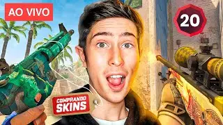 LIVE: JOGANDO CS2 NA FACEIT E COMPRANDO SKINS
