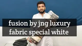 Fusion by jng luxurious fabric special white 