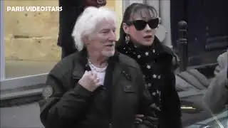 Hugues Aufray fid&egrave;le &agrave; la m&eacute;moire de Brigitte Bardot pour la messe hommage &agrave; Paris 28 janvier 2026