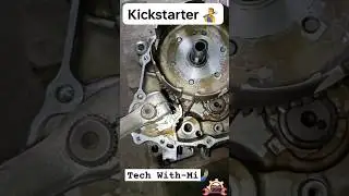 motorcycle kick-start working principle