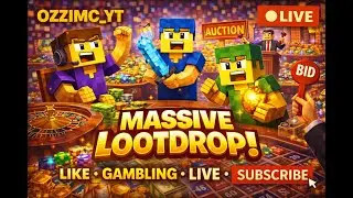 DONUT SMP GAMBLING | RATING BASES | AUCTIONS | GIVEAWAYS AND MORE #donutsmp #minecraft #donutsmplive