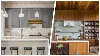 75 Gray Floor Kitchen With White Backsplash Design Ideas You'll Love ☆