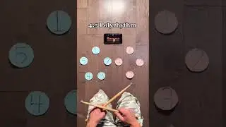 Advanced Drum Challenge || 4:5 Polyrhythm