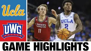 #15 UCLA vs West Georgia Highlights | Men's Basketball | College Basketball 2025