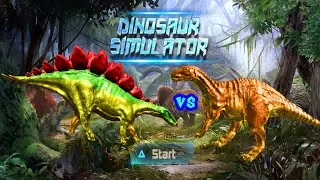 Stegosaurus vs Iguanodon - Stegosaurus Simulator - Android Gameplay #31 - Dinosaur Simulator