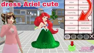ADA DRESS ARIEL CUTE DI SAKURA SCHOOL SIMULATOR TERBARU TRENDING DI SINI ❤️💚