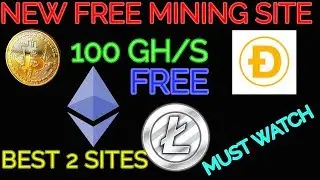 Free Bitcoin,Dogecoin,Litecoin,Ethereum mining site|Free 100GH/S Sign up bonus|2017-2018