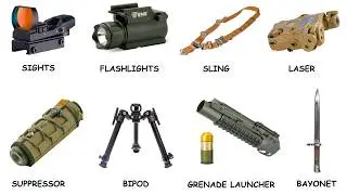 Every Type Of Weapon Attachment Explained