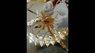 How to install crystal Pendant light Cara pasang lampu  crystal