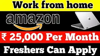 Amazon Seller partner Support Vacancy 2022|Seller Support associate 2022|Work from home in hindi