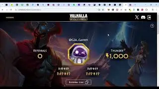 Road To Valhalla Airdrop - InfiniGods (King Of Destiny)