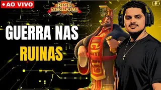 🟡 LIVE - PRIMEIRA GUERRA NAS RU&Iacute;NAS | KVK3 (KD #3695) - RISE OF KINGDOMS | MarquesRok