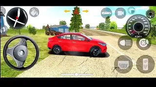 New Red Verna Car Gameplay Video &hearts;️✨ Android Game Gameplay 🎮 Gadi Wala Game 🚘 Indian Car Game 