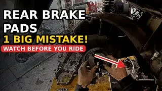 How to Replace Rear Motorcycle Brake Pads (Most People Do It Wrong)