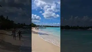 Gorgeous Bayahibe Beach, Dominican Republic 🥰 #travel #beach #dominicanrepublic