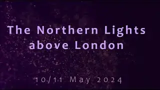 Northern lights above London