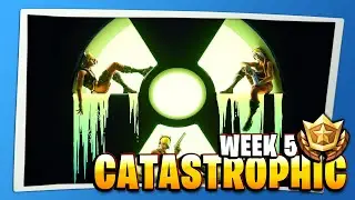 Secret Battle Star WEEK 5 Catastrophic (Fortnite Season 10 Secret Loading Screen Location)