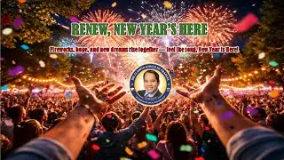 RENEW, NEW YEAR'S HERE  II  From wishes to action, from dreams to destiny — New Year Is Here!