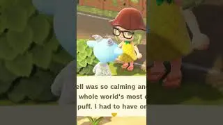 Sherb loves snacks! #shorts #acnh #animalcrossingnewhorizons
