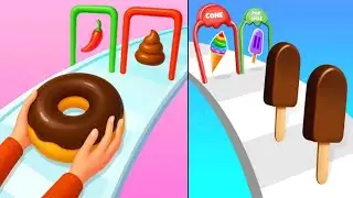 Ice Cream Stack Runner Games Vs Bakery Stack: Cooking Games Android Game 