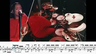 Rihanna - Umbrella | Super Bowl LVII Halftime Show | TONY LAMBRIGHT JR | DRUM TRANSCRIPTION