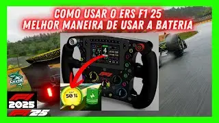 F1 25 MELHOR MANEIRA DE USAR O ERS (BATERIA) DICA IMPORTANTE DE COMO USAR O ERS NO F1 2025