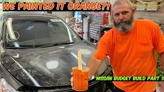 WE PAINTED THE ALTIMA WHAT COLOR?! NISSAN ALTIMA REBUILD PART 3
