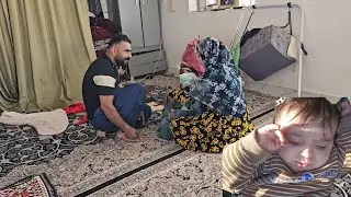 After work, Hojjat came home to Farzaneh and her daughter.