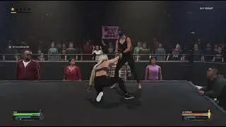WWE 2K25 - PS5 Gameplay - Liv Morgan vs Tara (CAW) - [Underground Match]