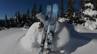 Volkl Revolt 104 at Hudson Bay Mountain