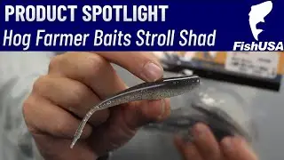 NEW for 2024 - The Hog Farmer Baits Stroll Shad