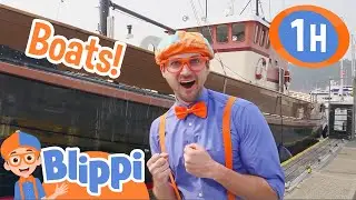 Blippi Explores a Boat! | 1 HOUR BEST OF BLIPPI | Full Episodes | Blippi Toys